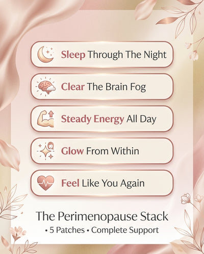 Perimenopause Stack - 04 benefits list