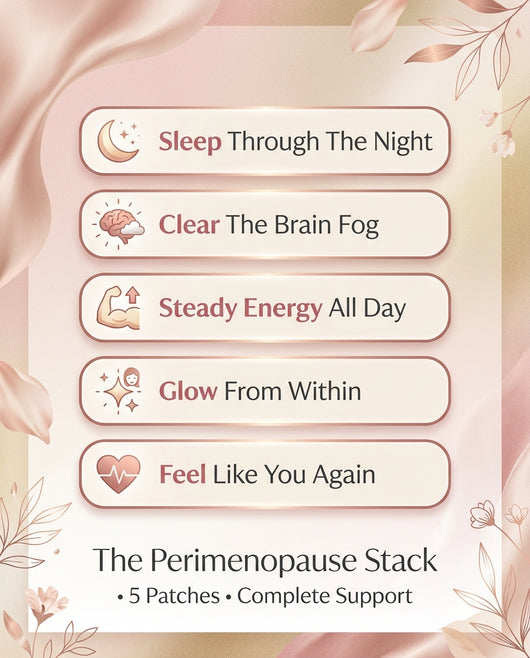 Perimenopause Stack - 04 benefits list